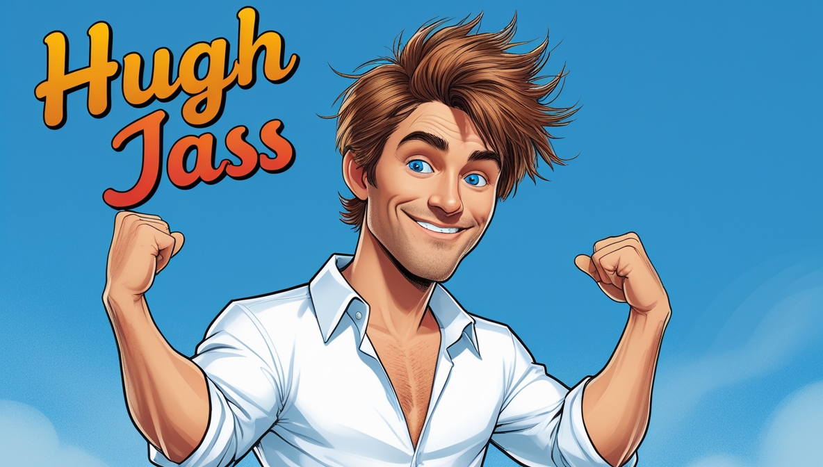 Top 20 Funny Names Like Hugh Jass (With Meanings)