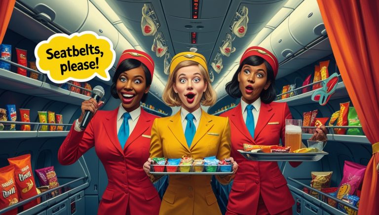 Funny Names for Flight Attendants