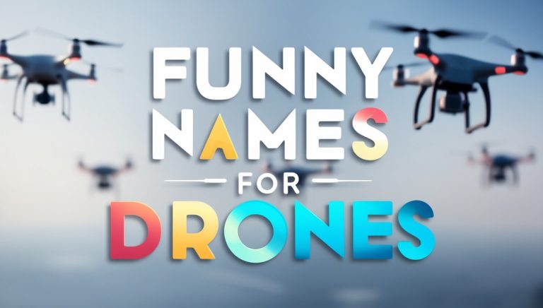 210+ Funny Names For Drones With Meanings [2025]