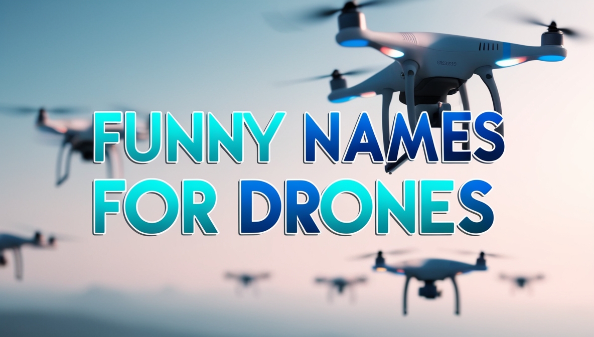 Top 20 Funny Names For Drones With Meanings