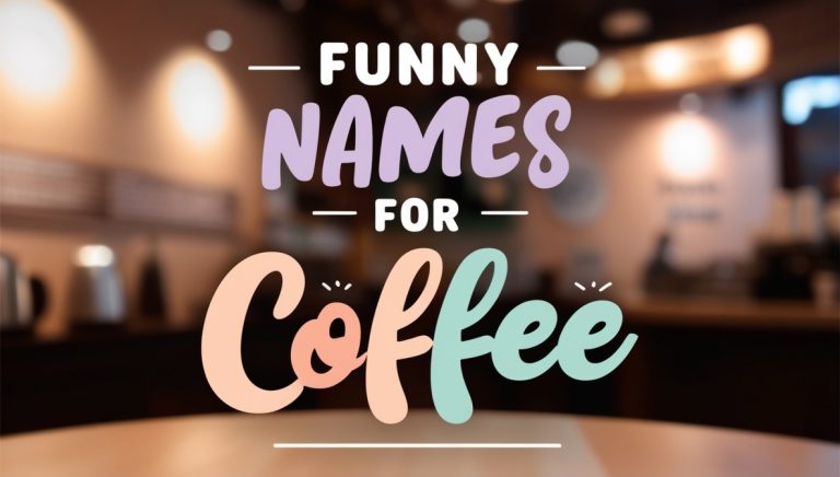 250+ Funny Names For Coffee With Meanings [2025]