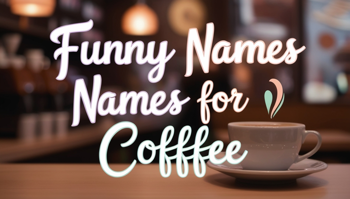 Top 20 Funny Names For Coffee (With Meanings)