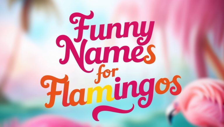 305+ Funny Names For Flamingos With Meanings [2025]
