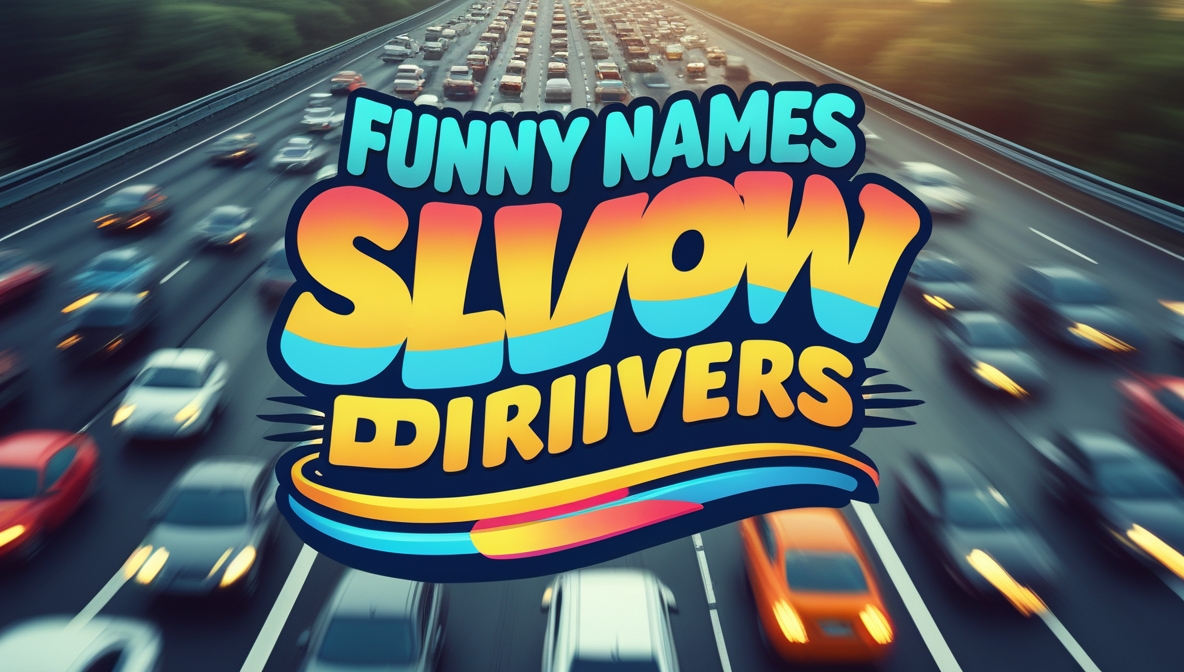 Funny Names for Slow Drivers {With Meanings}