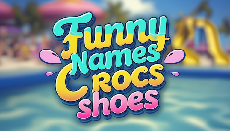 Top 100 Funny & Creative Names for Crocs Shoes