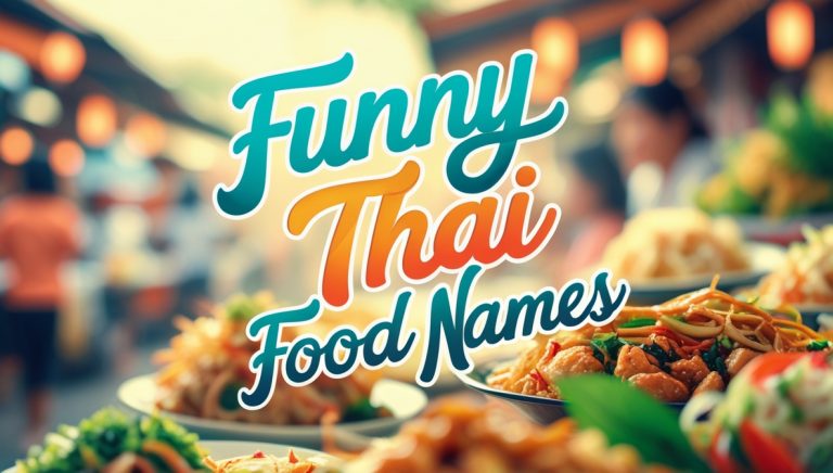Unique & Funny Thai Food Names