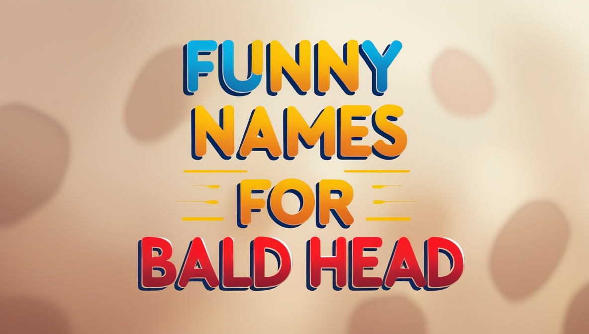 Top 20 Funny Names for Bald Head (With Meanings)