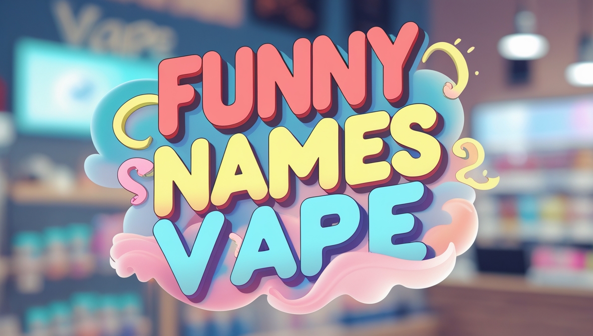 Top 20 Funny Names for Vape Flavor (With Meanings)