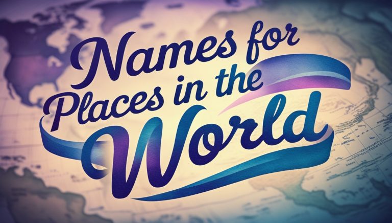 280+ Funny Names For Places In The World in 2025
