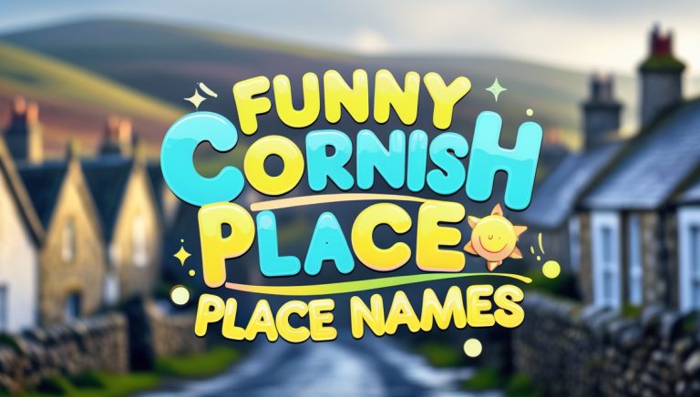 Unique & Funny Cornish Place Names in 2025