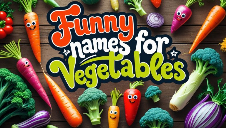350+ Funny Names For Vegetables With Meanings