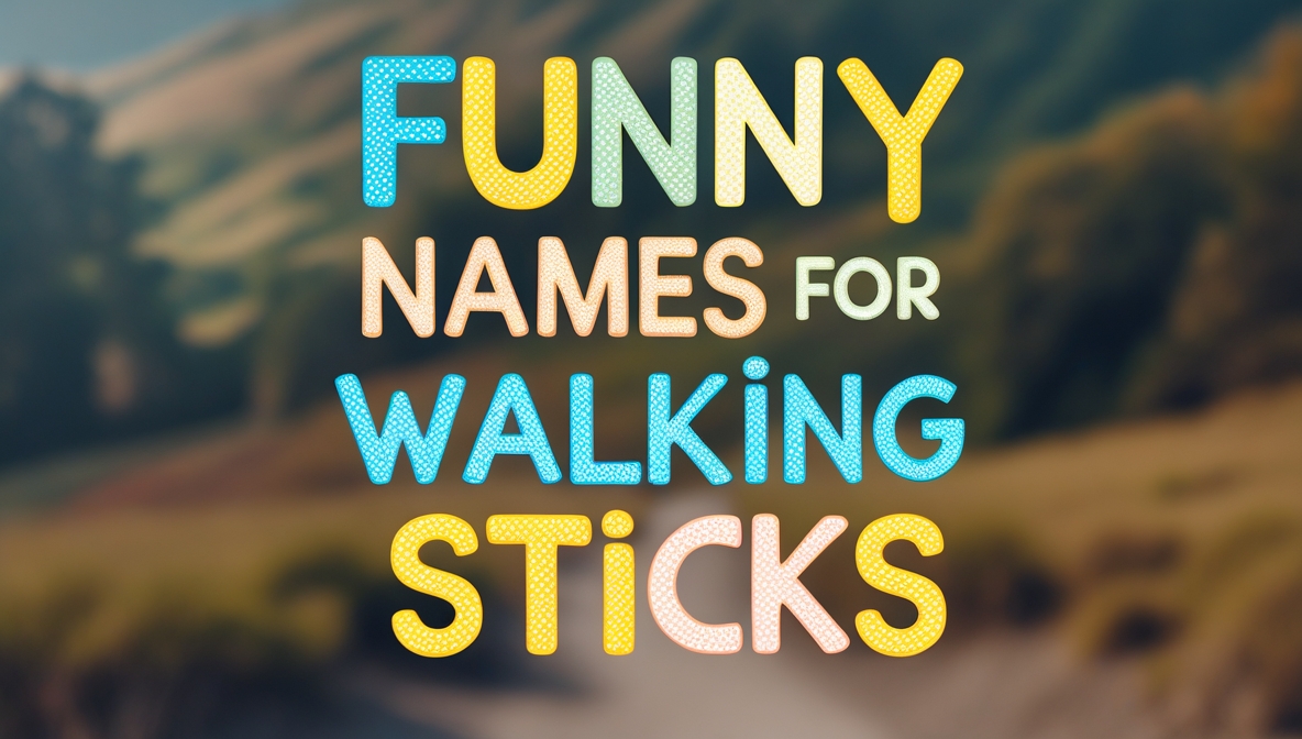 Funny Names for Walking Sticks With Meanings