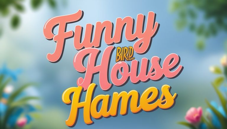 220+ Funny and Cool Bird House Names Ideas