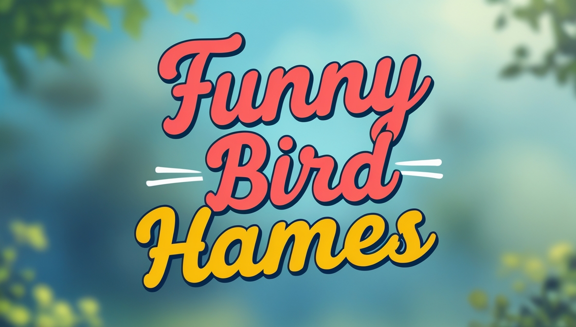 20 Best Funny Bird House Names With Meanings