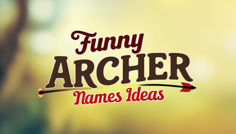 300+ Funny and Creative Archer Names Ideas
