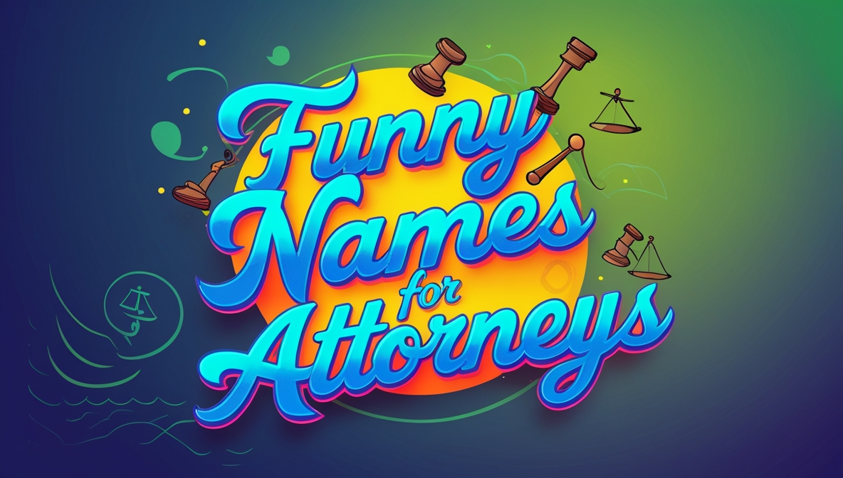 Top 20 Funny Names for Attorneys With Meanings