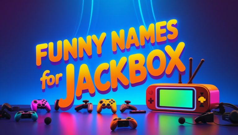 300+ Funny & Creative Names For Jackbox
