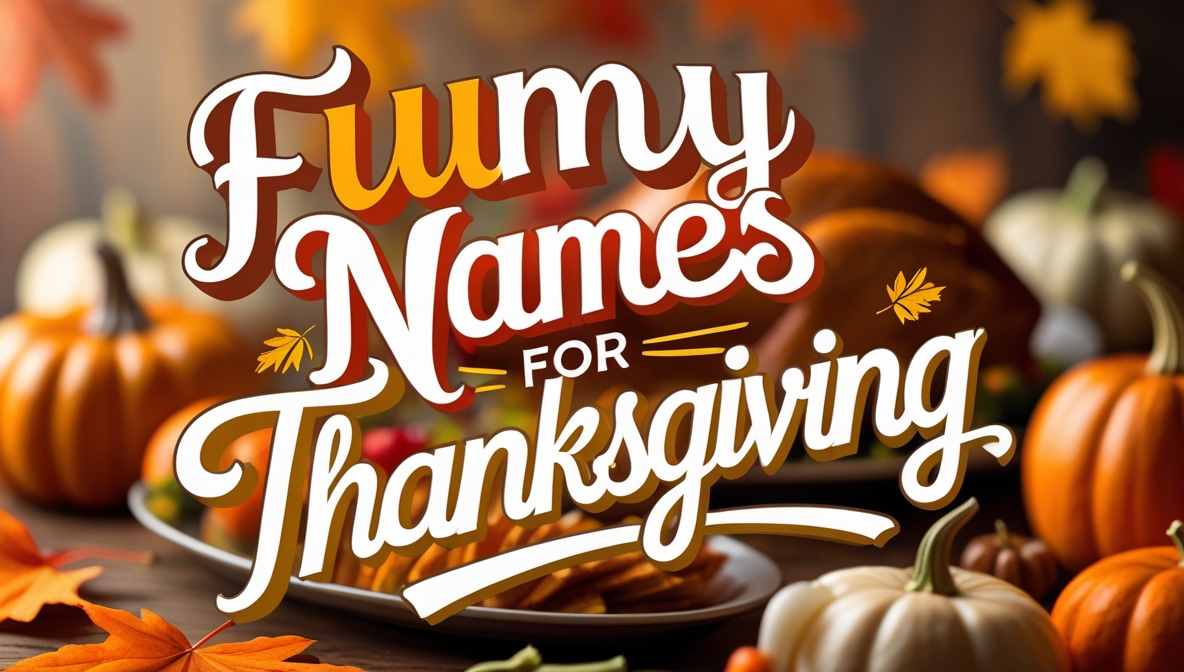 Funny Names For Thanksgiving With Meanings