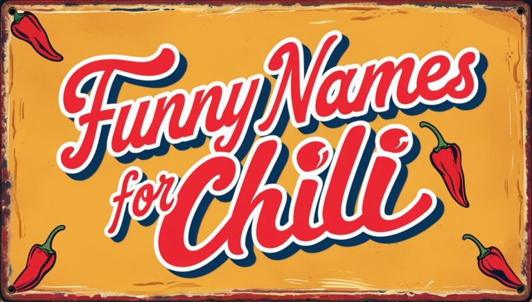 301+ Funny and Creative Names For Chili [2025]