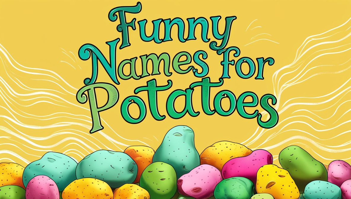 300+ Funny Names For Potatoes With Meanings