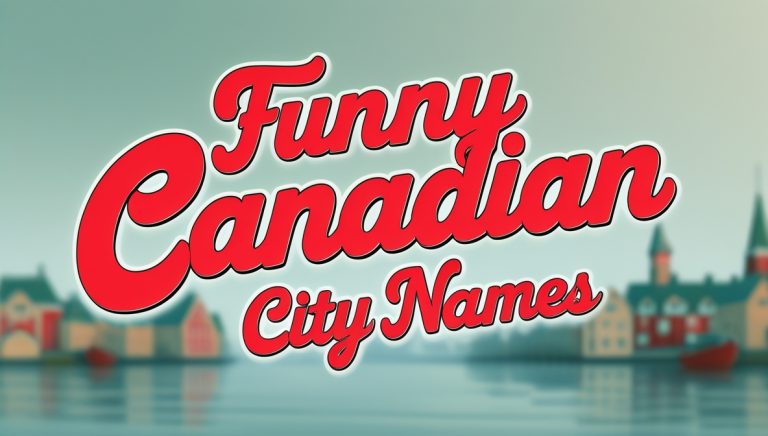 200+ Funny and Popular Canadian City Names
