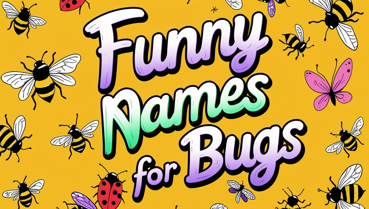 100+ Funny and Cool Names For Bugs [2025]