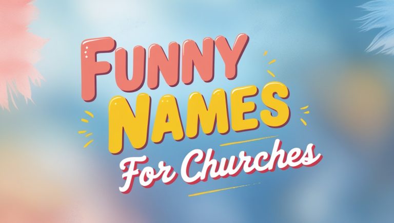 180+ Funny Names For Churches With Meanings