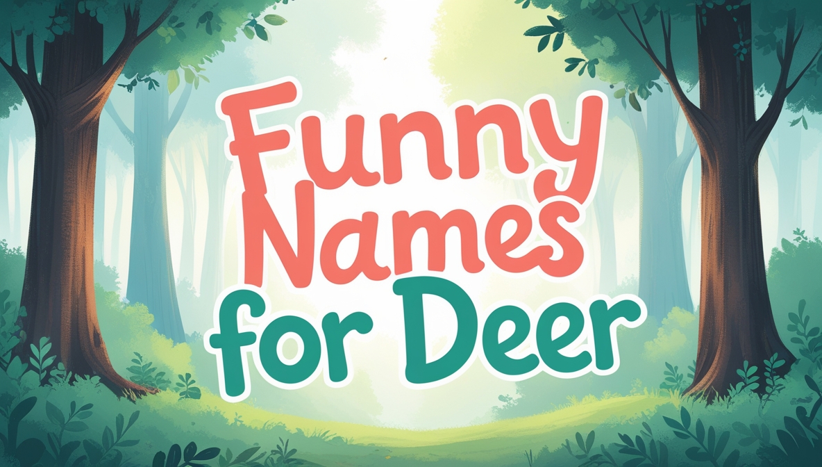 201+ Funny and Creative Names For Deer [2025]