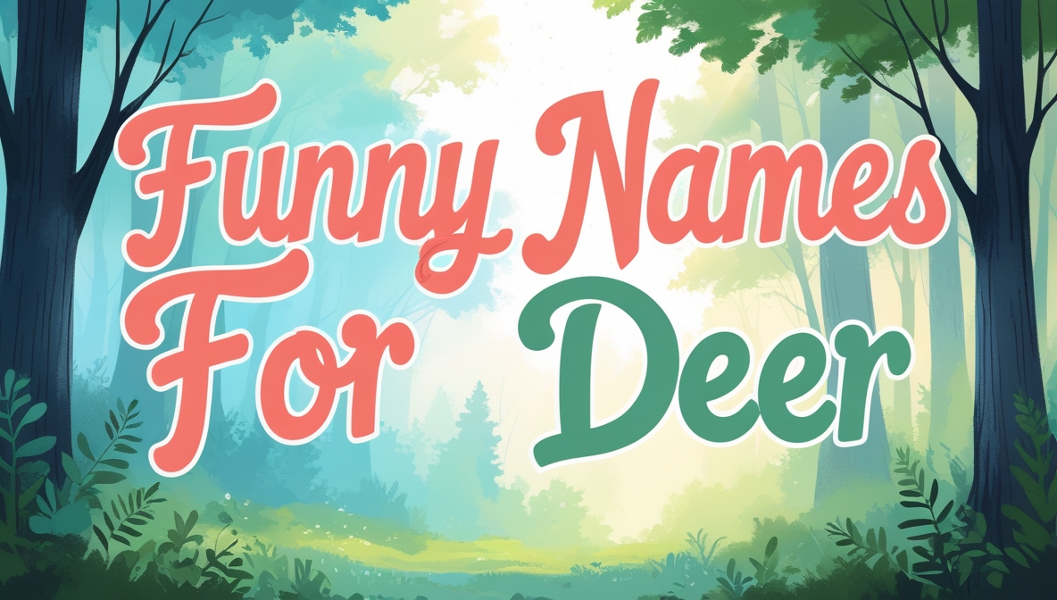 Funny Names For Deer With Meanings