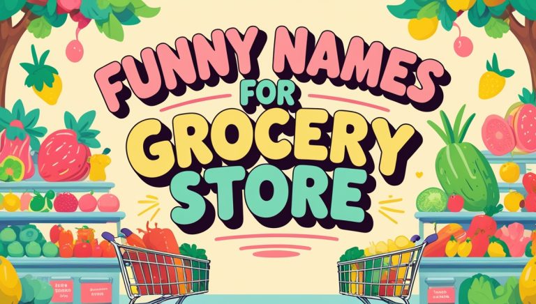 300+ Funny & Cool Names For Grocery Store