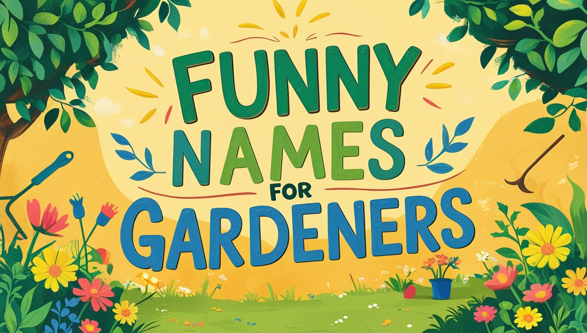 Funny Names For Gardeners With Meanings