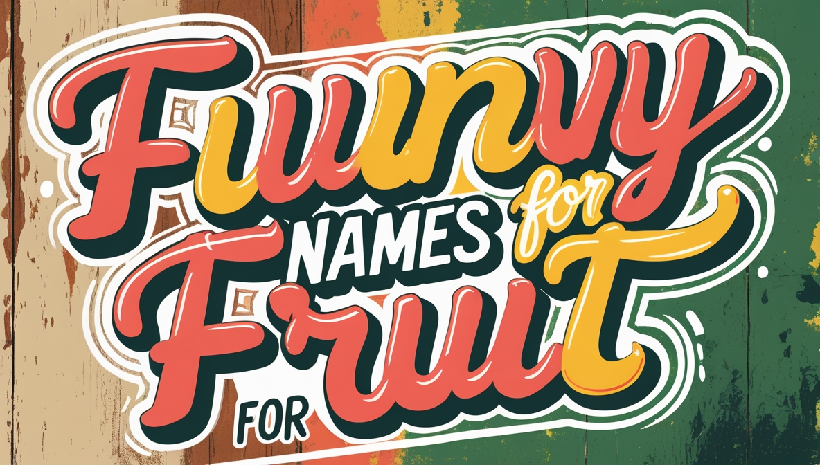 Top 20 Funny Names for Fruit With Meanings