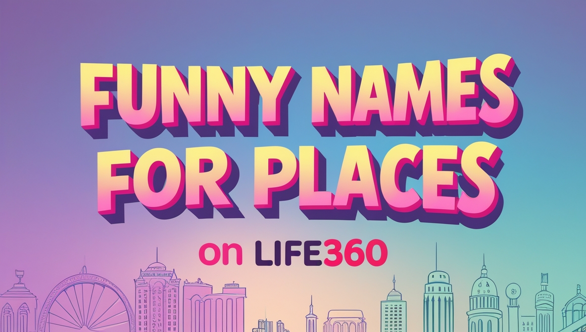 Top 20 Funny Names for Places on LIFE360