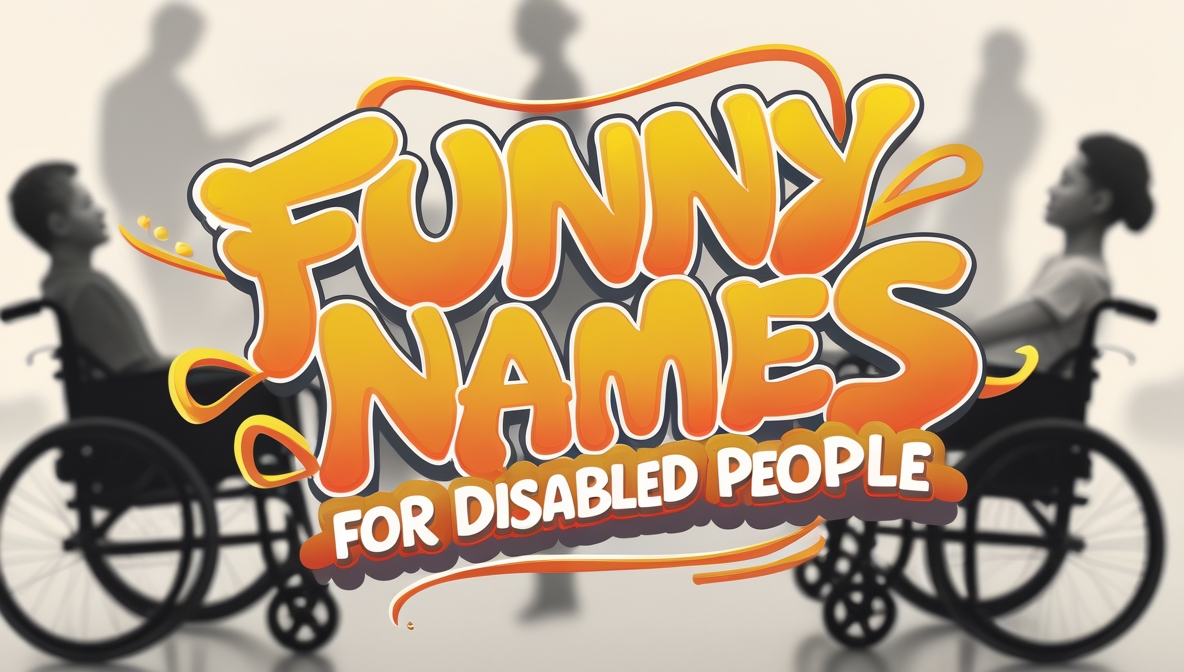 Top 20 Funny Names for Disabled People