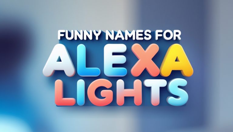 300+ Funny and Creative Names for Alexa Lights