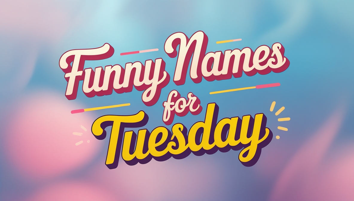 150+ Funny and Cool Names for Tuesday