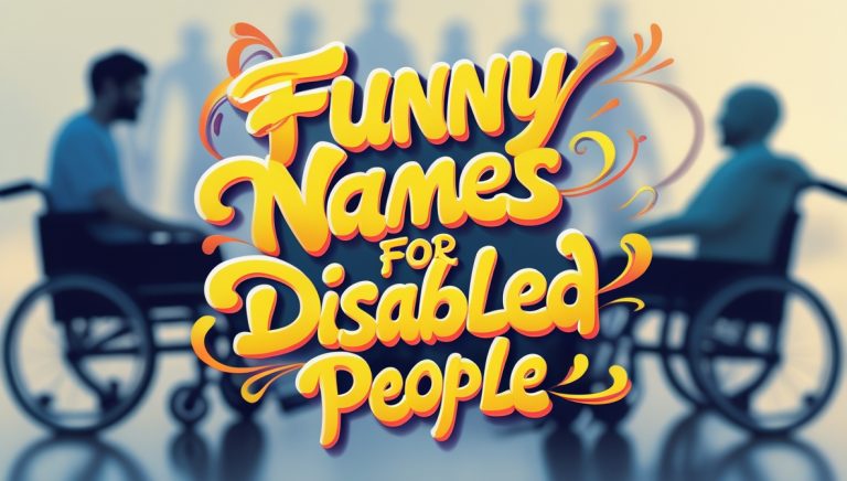 300+ Funny and Clever Names for Disabled People (2025)