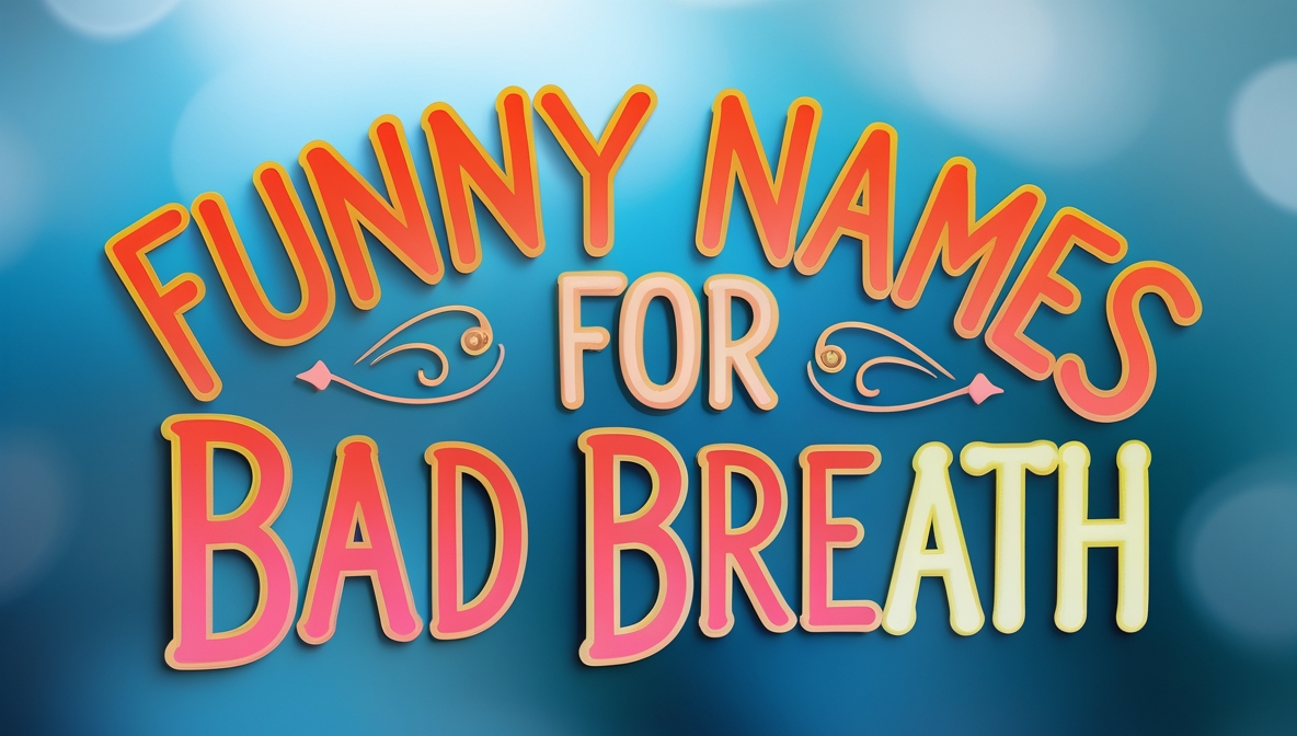 Top 20 Funny Names for Bad Breath (With Meanings)