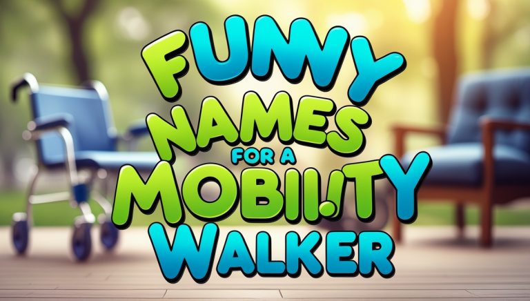 Funny Names for a Mobility Walker