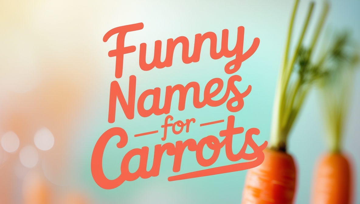 Funny Names for Carrots With Meanings