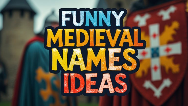 150+ Creative and Funny Medieval Names Ideas
