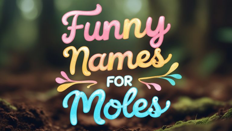 150+ Funny and Creative Names for Moles