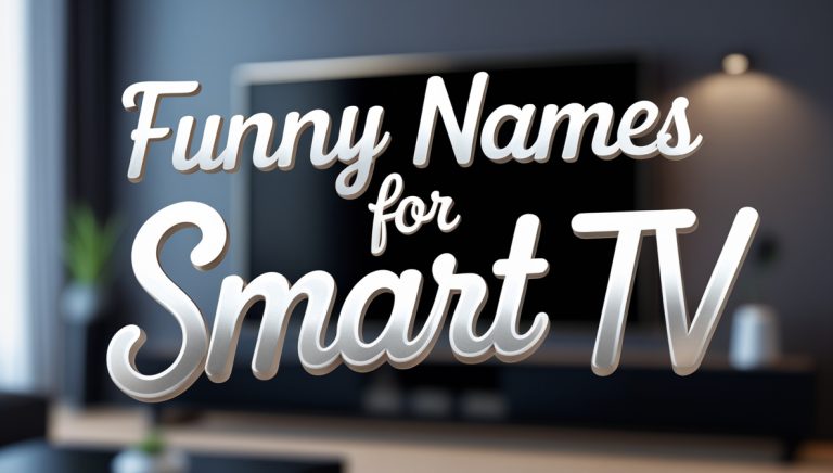 105+ Funny and Cool Names for Smart TV