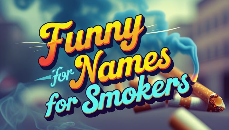299+ Funny Names For Smokers With Meanings [2025]