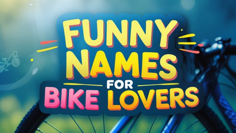 201+ Creative & Funny Names for Bike Lovers