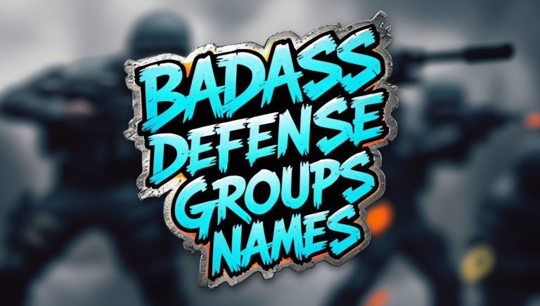 300+ Badass Defense Groups Names Ideas in 2025