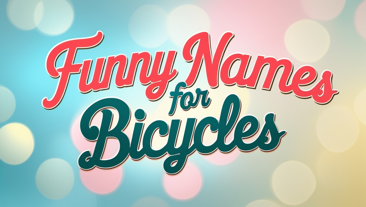 Top 20 Funny Names For Bicycles With Meanings
