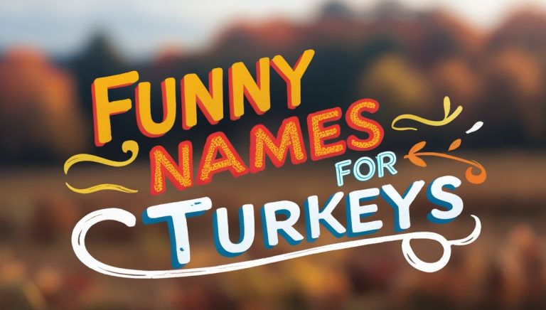200+ Funny Names For Turkeys With Meanings [2025]