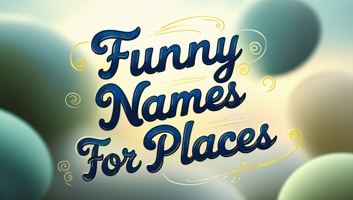 Funny Names For Places with Meanings