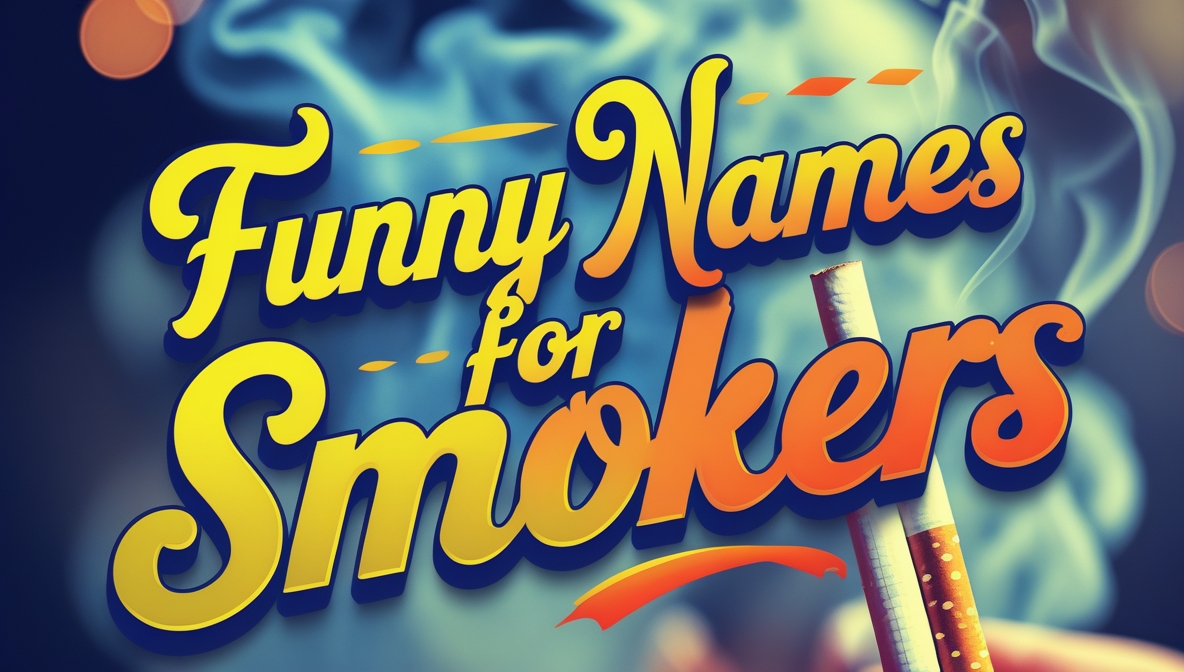 The Importance of Choosing Funny Names For Smokers